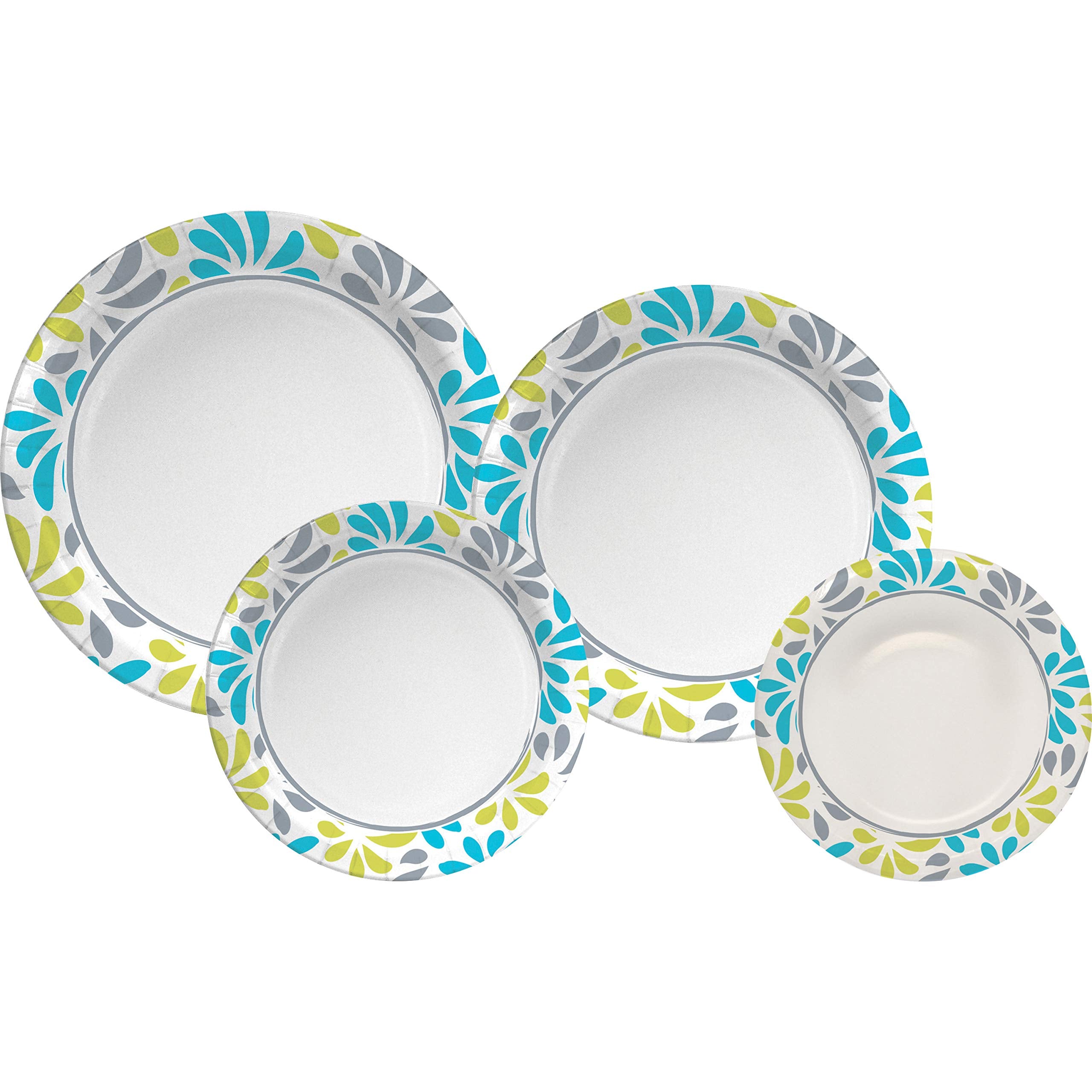 Genuine Joe GJO10321CT Printed Paper Plates