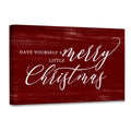WODMIS Christmas Wall Decor Framed Canvas Wall Art,Wall Art For Living Room,Merry Christmas Sign Canvas Wall Art Home Decoration