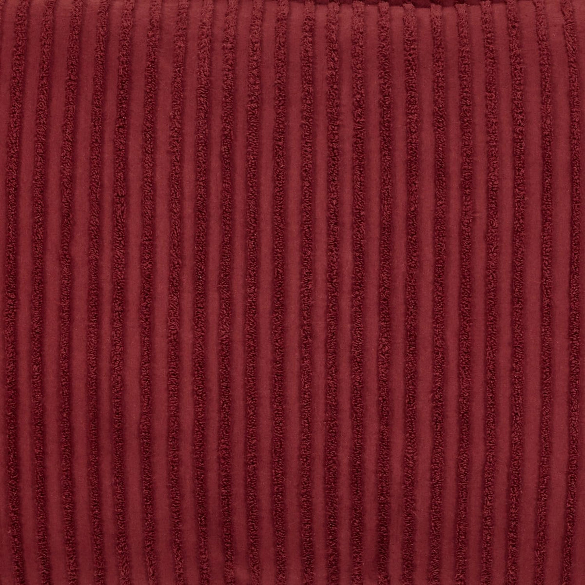 Better Trends Burgundy Queen Bedspread, 100% Cotton Tufted - Classic Stripe Coverlet, Soft & Cozy Bedding For All Seasons, Machine Washable - Jullian Collection