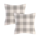 Ahahm Grey And White Buffalo Check Plaid Throw Pillow Covers Farmhouse Decorative Throw Pillow Case Indoor Outdoor Cushion Cover