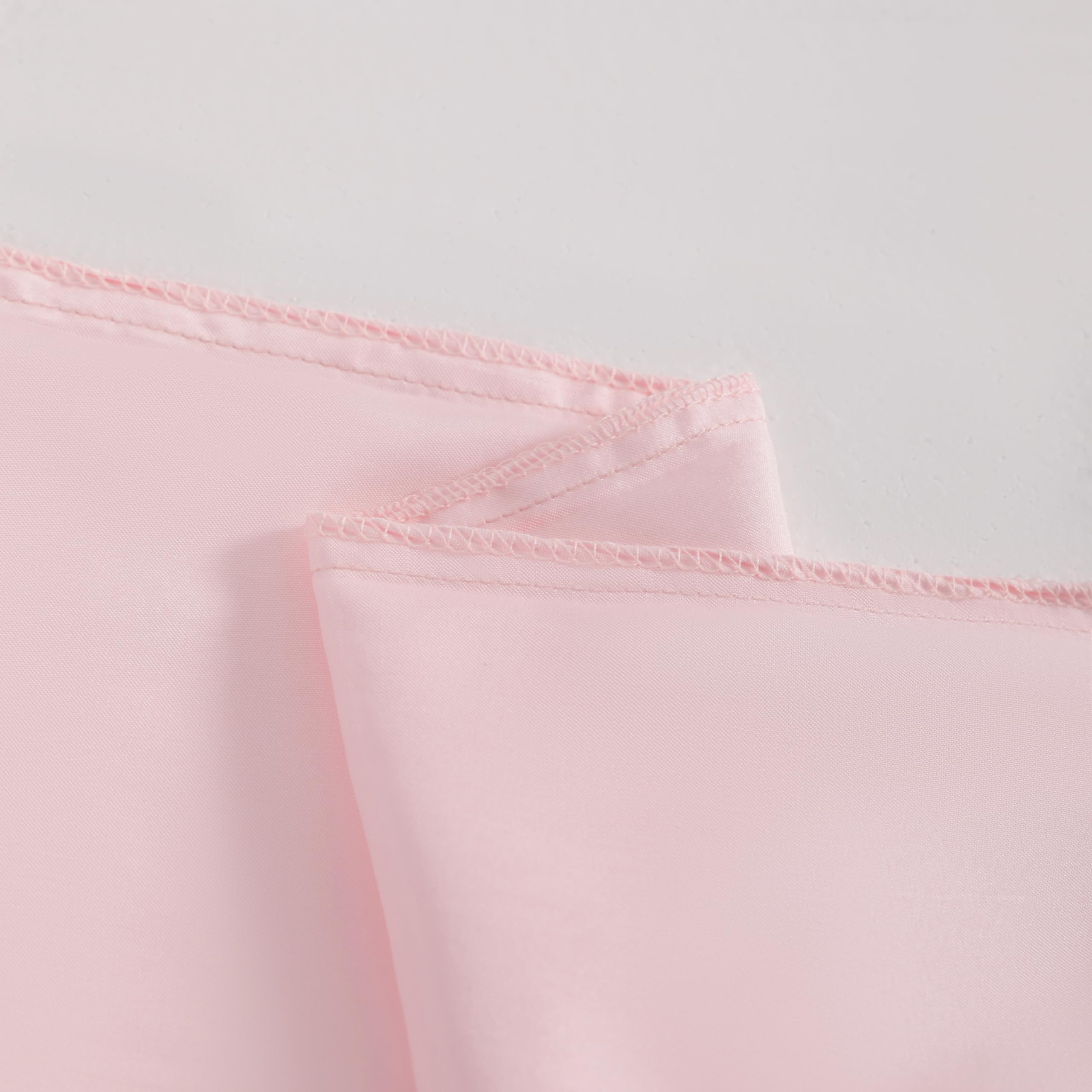 Ntbay 2 Pack Satin King Pillowcases For Hair And Skin, Luxurious And Silky Pillow Cases With Envelope Closure, 20X40 Inches, Light Pink