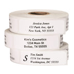 Return Address Labels - Roll Of 500 Personalized Labels (White)