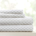 Linen Market 4 Piece Full Bedding Sheet Set (Gray Polaris) - Sleep Better Than Ever With These Ultra-Soft & Cooling Bed Sheets F