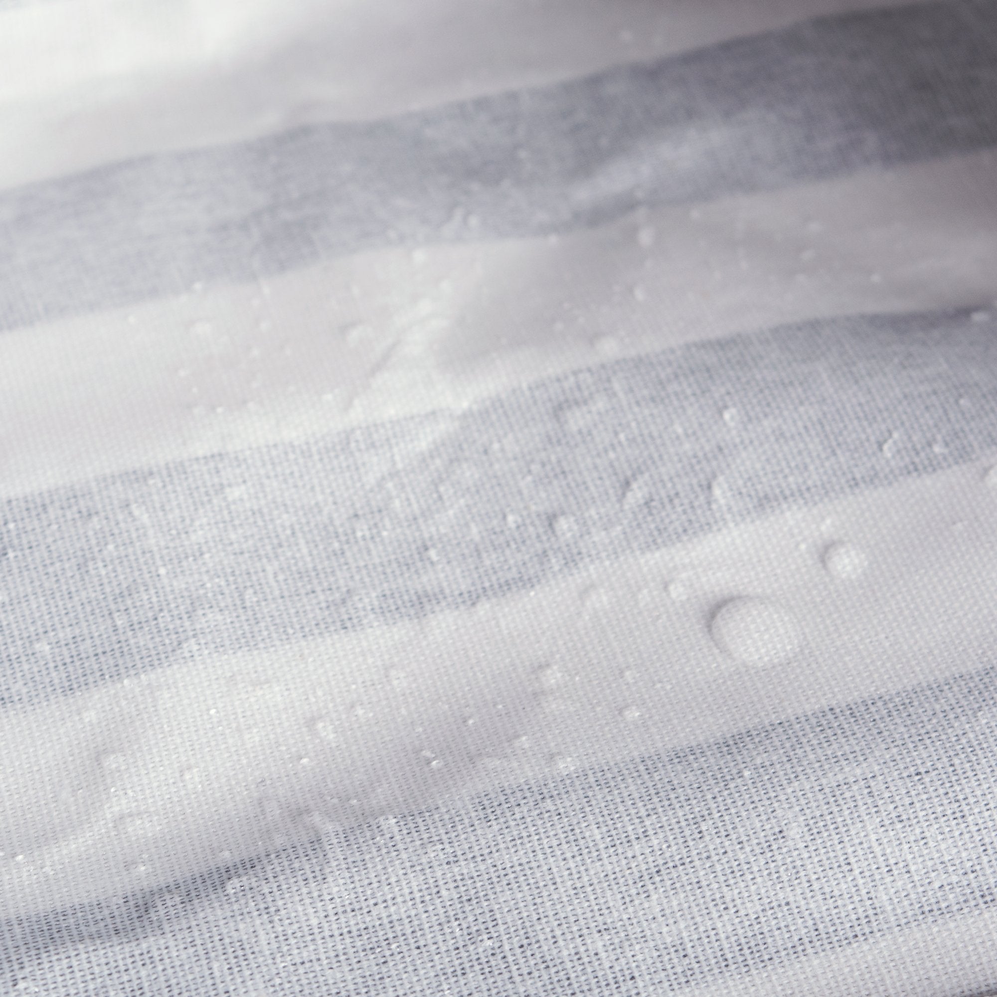 Dii Laundry Storage Collection, Pe Coated Collapsible Bin With Handles, Gray Stripe, Large Set, 10.5X17.5X10''