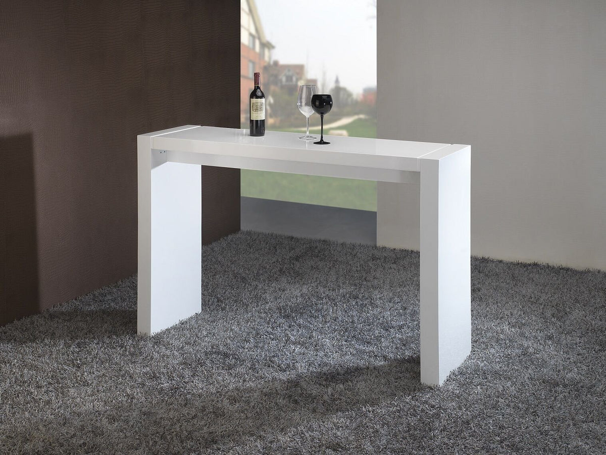 Neos Modern Furniture Bt1200Wh-New Bar Table, White