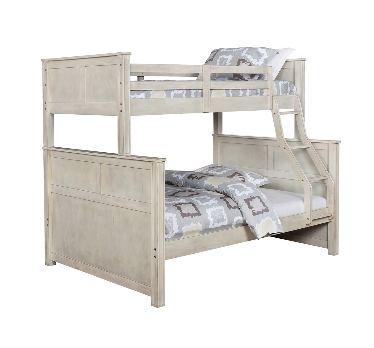 Coaster Furniture Montrose Twin Over Full Bed Antique White Bunk 461252