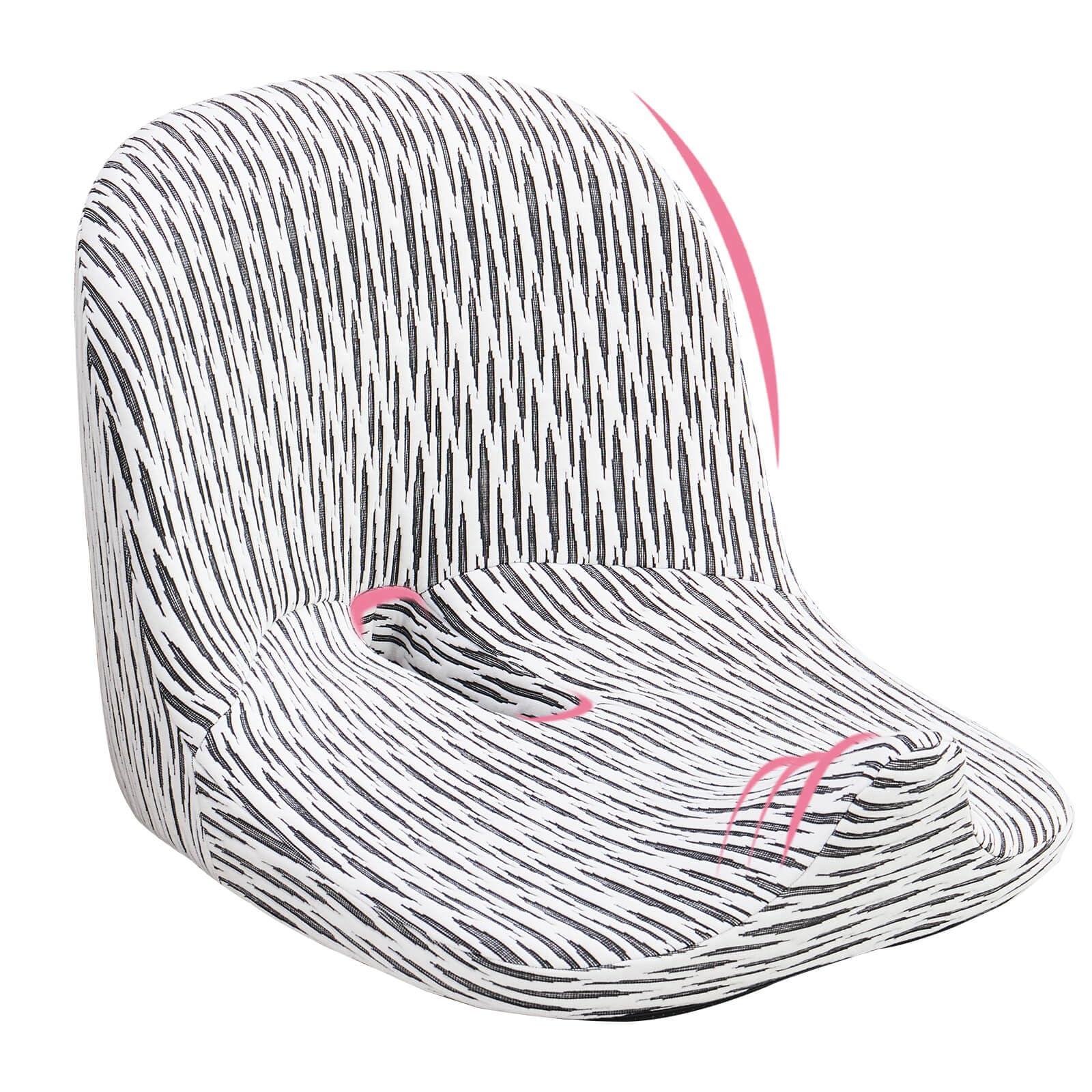 Cooloo8 Memory Foam Seat Cushion, Posture Correction Cushion, Tailbone Pain Relief, Support Office Chair And Home, Ergonomic Bac