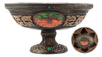 Ebros Ancient Celtic Tree of Life Offering Bowl Figurine 8.5''H Celtic Trinity Knotwork Decorative Utility Holder Serving Bowl S