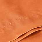 Bedelite Satin Silk Body Pillow Pillowcase For Hair And Skin, Premium And Silky Burnt Orange Long Body Pillow Case Cover 20X54 W