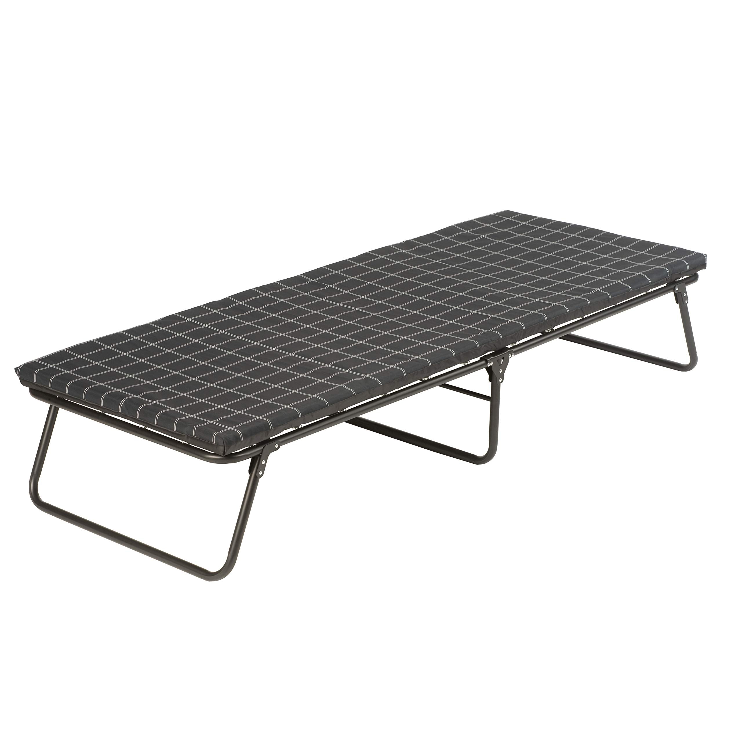Coleman ComfortSmart Camping Cot with Sleeping Pad, Folding Steel Cot with Thick Mattress Pad for Comfortable Sleeping, Deluxe S