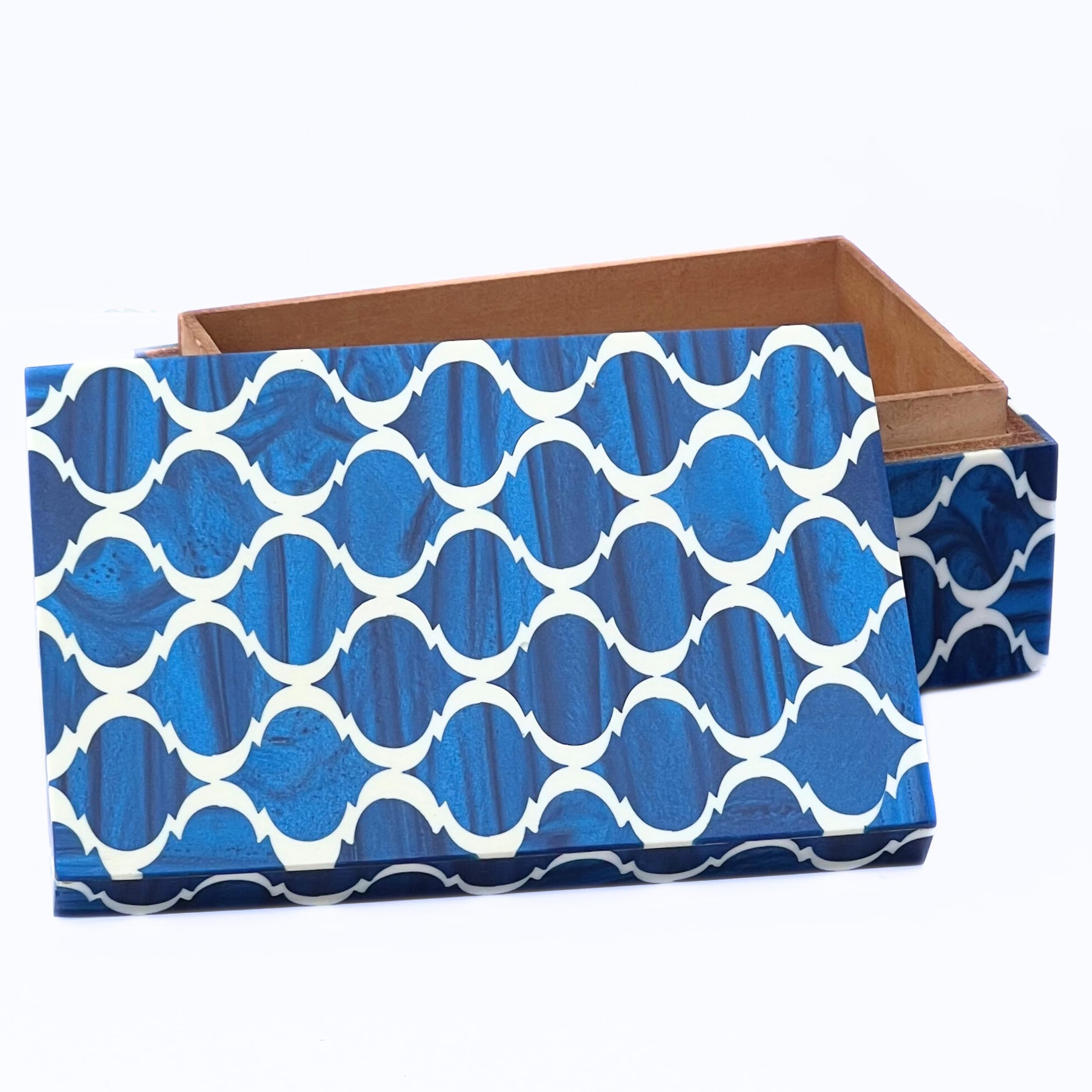 Collectiblesbuy Handmade Natural Bone Inlay Jewelry Box Classical Antique Theme Decorative Wooden Storage Jewelry Boxes Home Dec