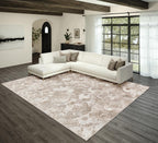 Addison Rugs Ansley Aas35 Taupe 9' X 13' Rectangle Soft Area Rug, Easy Clean, Non Shedding, Bedroom, Entry, Living Room, Dining