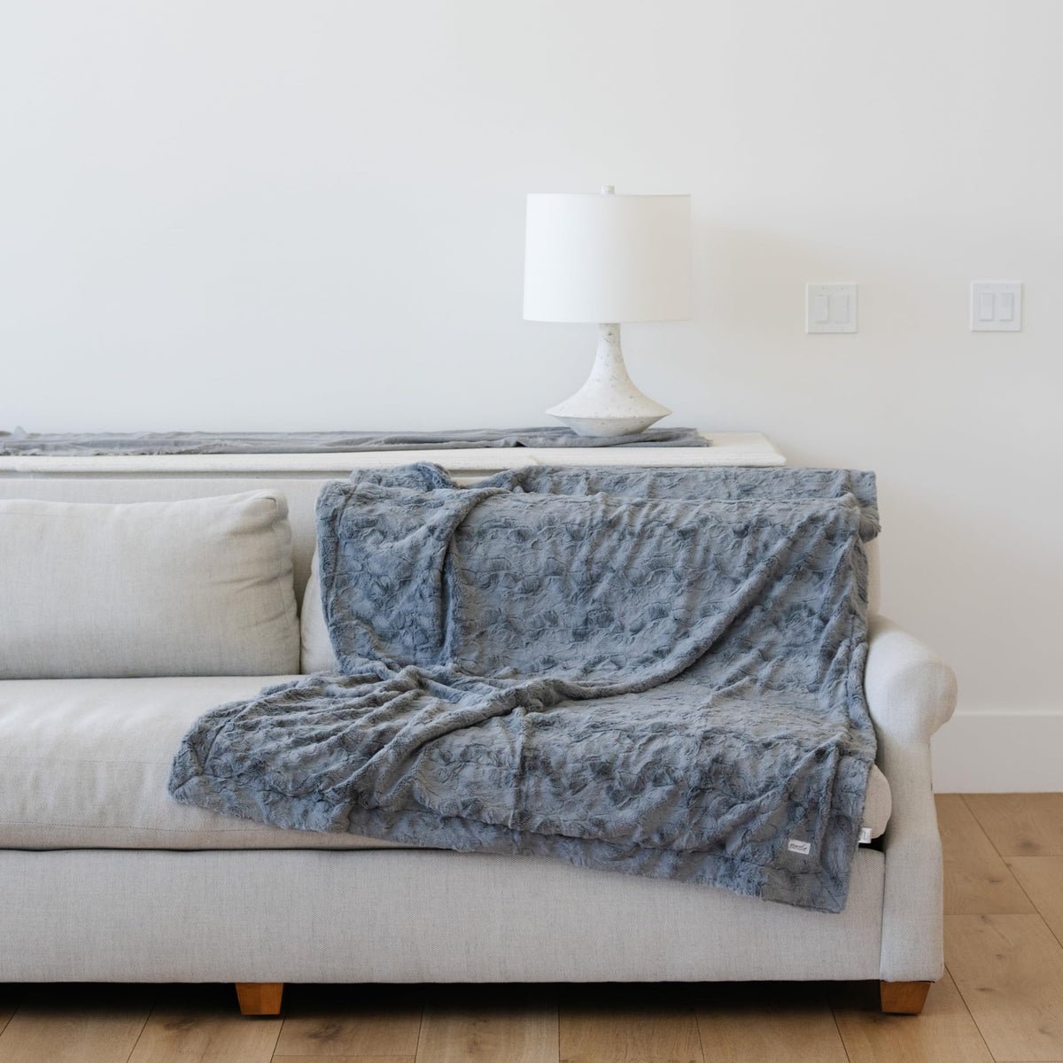 Graced Soft Luxuries Throw Blanket Softest Warm Elegant Cuddly Cozy Comforting Faux Fur For Couch, Sofa, Bed, Chair, Living Room