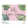 Pro-Graphx Phi Sigma Sigma Greek Sorority & Fraternity Flag Officially Licensed, Tapestry, Display Banner, Sign, Letter Pattern