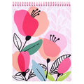 Steel Mill & Co Large Top Spiral Notebook College Ruled, 11' X 8.5' With Durable Hardcover And 160 Lined Pages, Pink Poppy