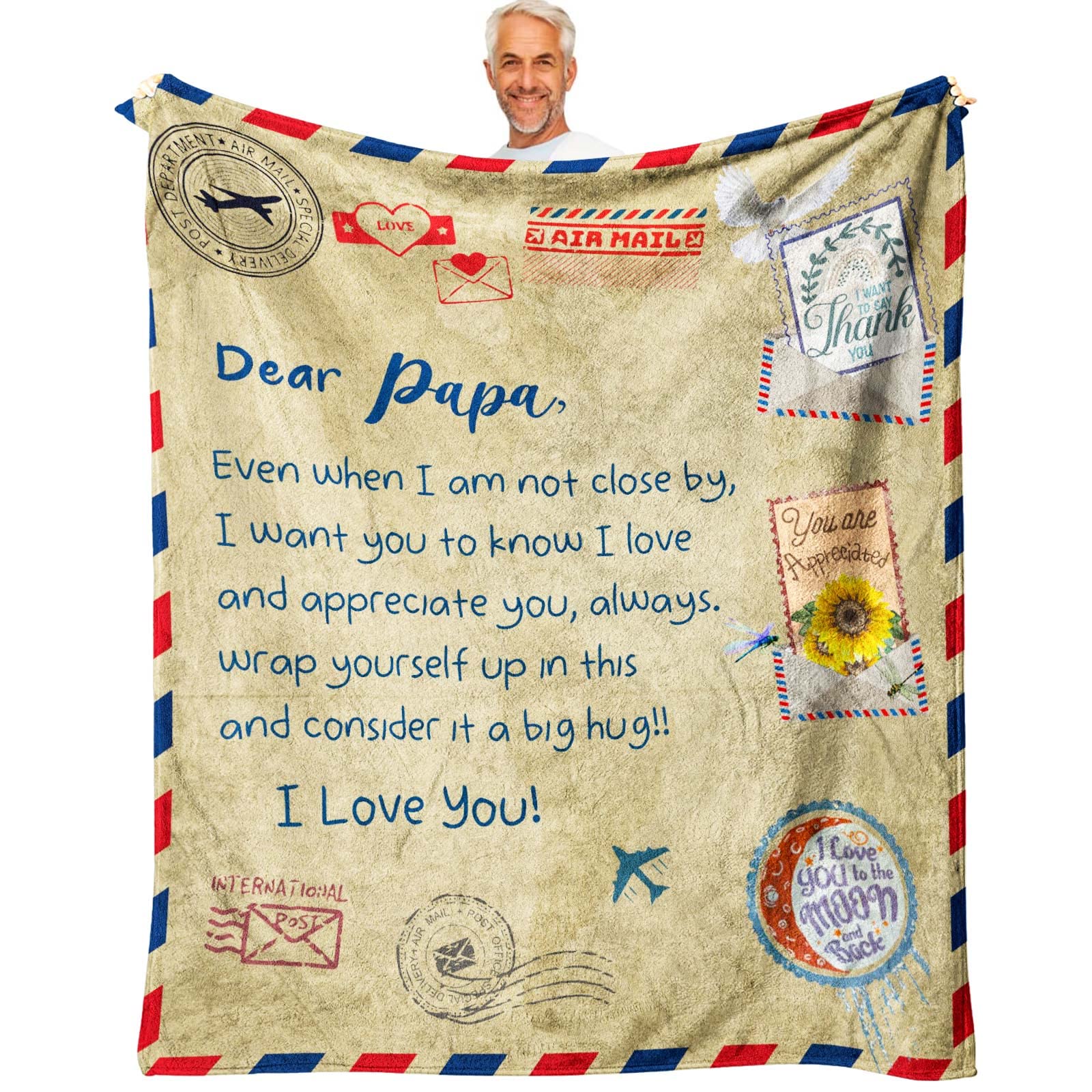 Dfaqehk Papa Gifts From Grandchildren, Birthday Gifts For Papa, Best Papa Ever Gifts From Granddaughter Grandson, Gift For Papa