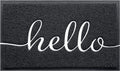 Cozybounty Door Mat Hello Mats Outdoor Indoor Non-Slip Doormat For Entryway Low-Profile Floor Mat For Yard, Garage, High Traffic