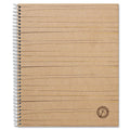 Universal Sugarcane Based Notebook, College Rule, 11 X 8-1/2, White, 100 Sheets/Pad
