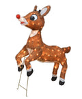 3D Rudolph The RedNosed Reindeer 36 Animated Outdoor Christmas Decor Yard Art