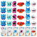 Weysat 48 Set Employee Appreciation Monster Gift for Coworker Social Workers Graduation Teacher Nurse Resin Emotional Monster wi