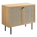 Modway Eei-6200-Oak Chaucer Accent Cabinet, Oak