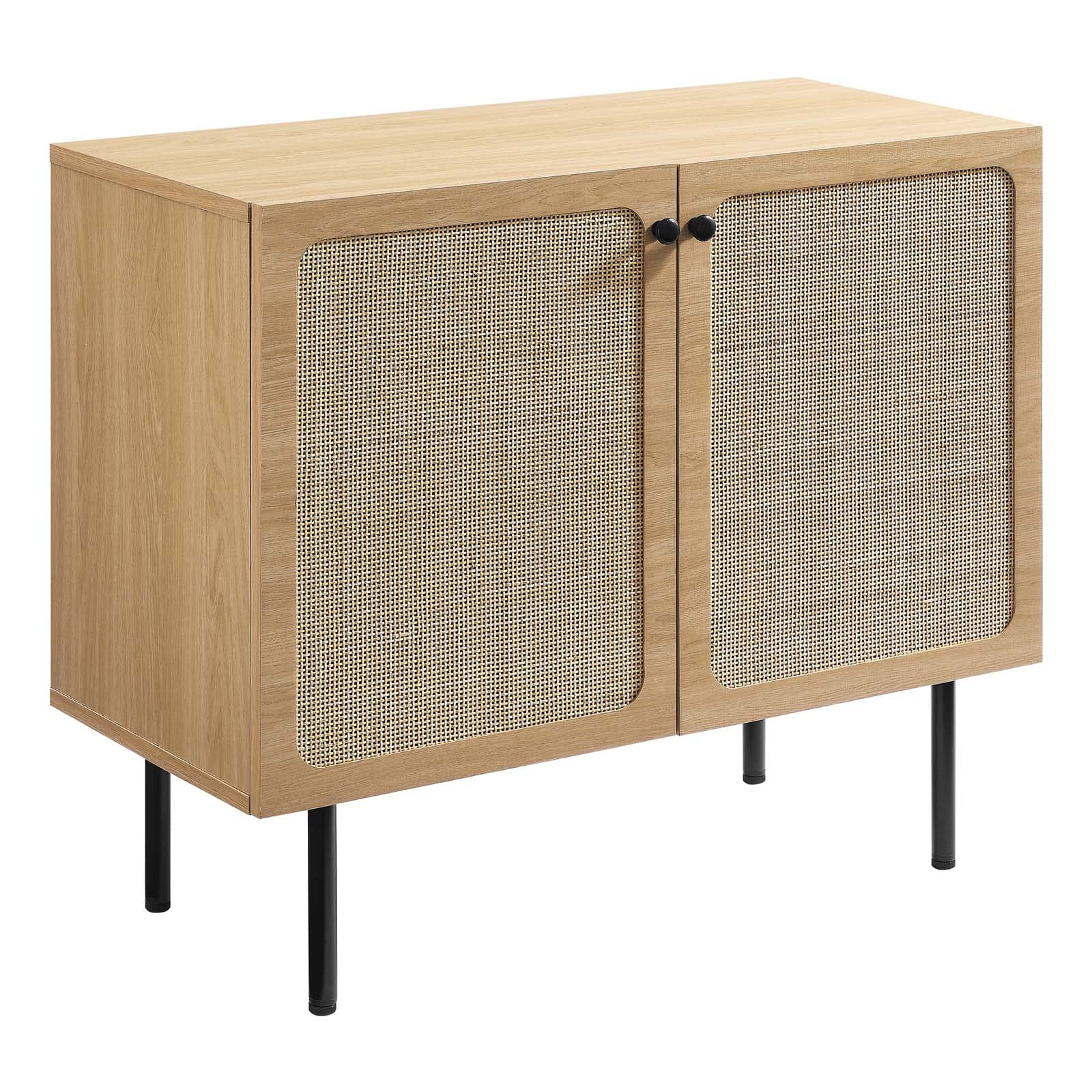 Modway Eei-6200-Oak Chaucer Accent Cabinet, Oak
