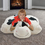 Pillow Pets Originals Cozy Cow Jumboz - Extra Big Stuffed Animal Plush Toy