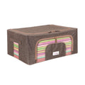 BlushBees Fabric Living Box  Storage Boxes for Clothes, Saree Cover Bags  44 L ( English Brown)