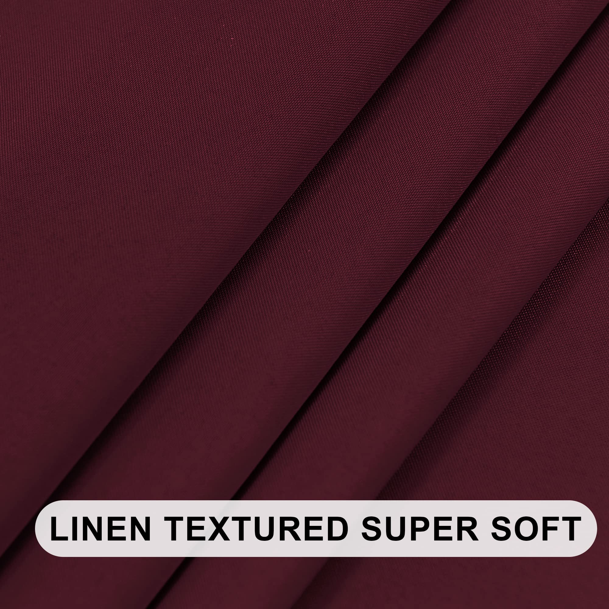 Dwcn Christmas Valance Curtains For Living Room, Kitchen Valance Solid Short Topper - Solid Rod Pocket Window Valance For Bathro