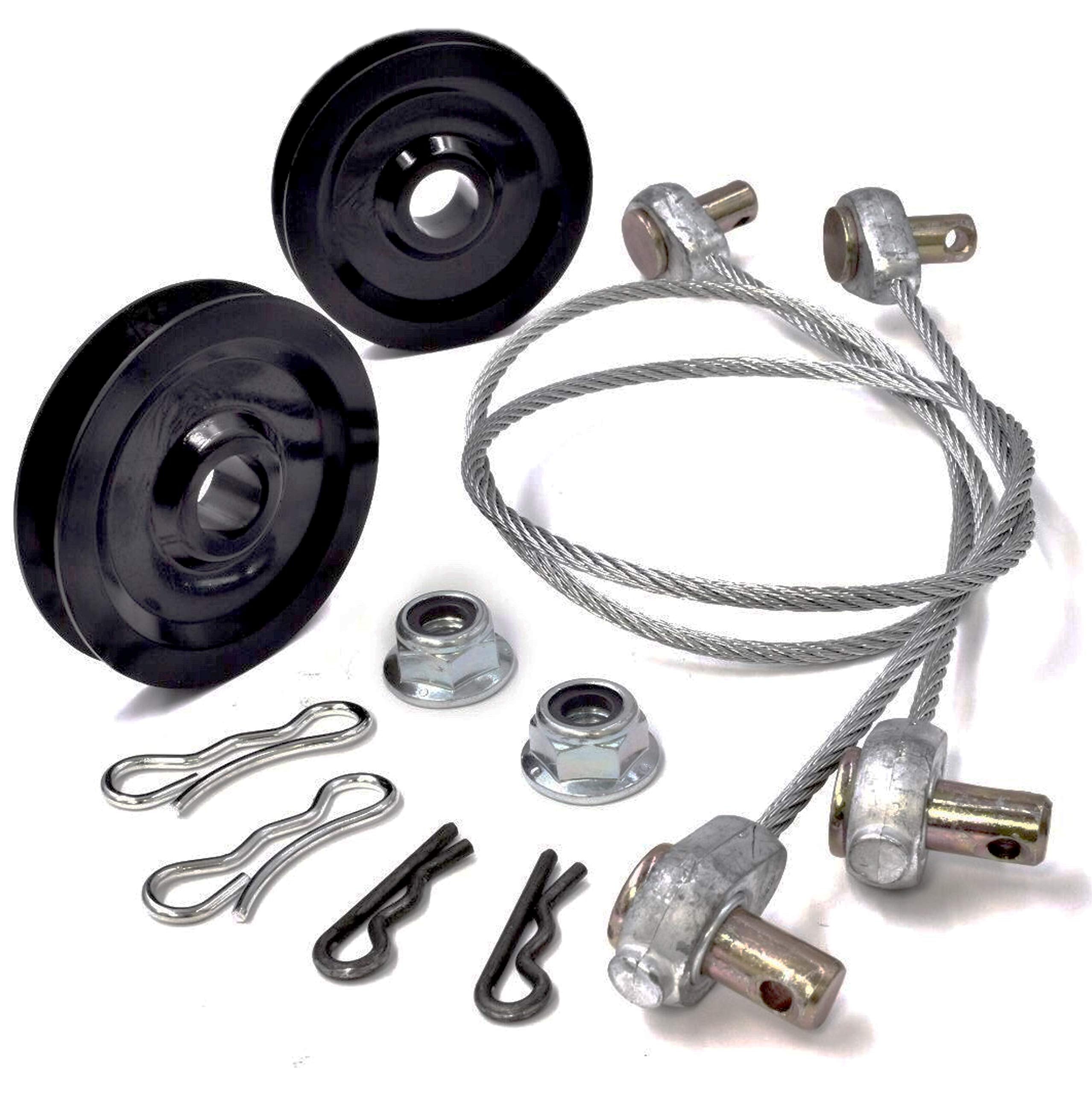 Hd Switch -2 Kits- 756-04331 746-0968 714-04040 714-0104 712-04063 Deck Lift Pulley, Cable & Hardware Kit For Cub Cadet Mtd Troy