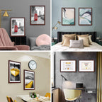 12X16 Picture Frames Dark Cherry Made Of Solid Wood Display Pictures 11X14 Inch Or 8.5X11 With Mat Or 12X16 Inch Without Mat For