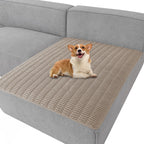 Foxdecor Couch Covers for Sofa, Chaise Cover Sofa Seat Covers, Anti-Slip Dog Mat Pet Pad Blanket for Sofa Chair Recliner Bed Fur