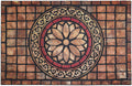 Chichic Rectangle Entrance Door Mat Large 18 X 30 Inch High Traffic Area Entry Way Doormat Front Door Rugs Outdoors Heavy Duty W