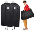 MISSLO Garment Bags for Travel Heavy Duty Moving Bags Large Capacity Hanging Clothes Bag for 20 Shirts Waterproof Fabric Suit Co