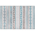 Sedona Sn10 Grey Bohemian Rug Rectangle 5' X 7 ' 6"