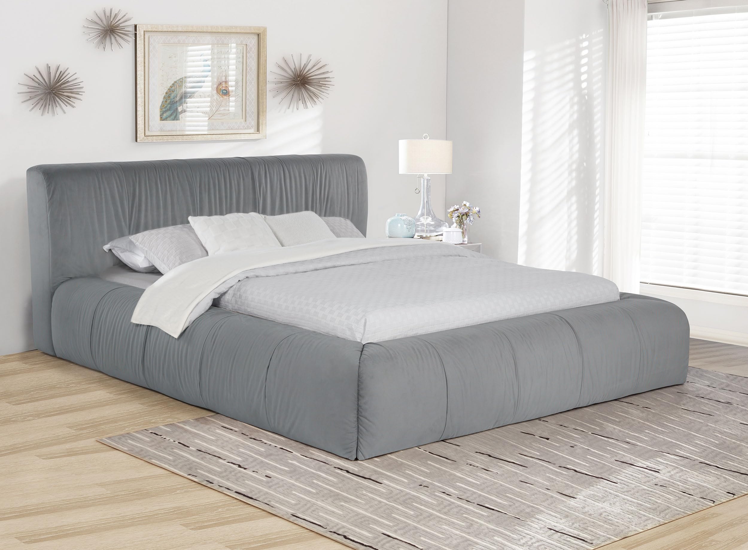Coaster Home Furnishings Wilshire Platform Bed Frame - Thumbnail 2