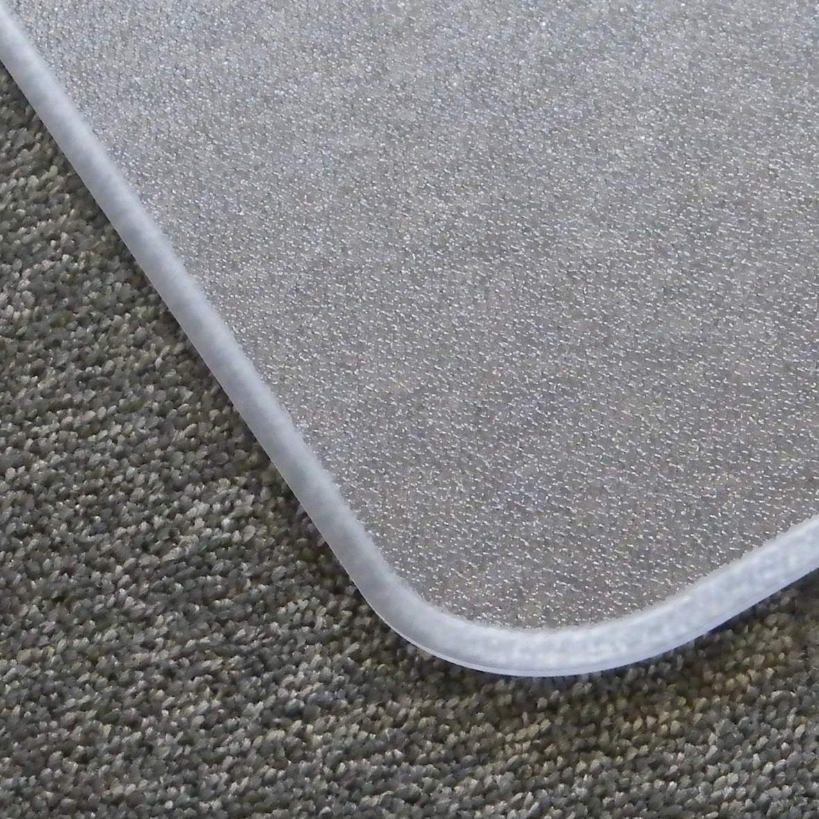Cleartex Floortex Megamat Extra Thick 46-inch x 60-inch Rectangular Chair Mat for Hard Floors & Carpets, Polycarbonate (FCM121525ER)
