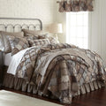 Donna Sharp Bedding Set - 3 Piece - Smoky Mountain Cotton Contemporary Quilt Set With Full/Queen Quilt And Two Standard Pillow S