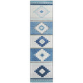 Addison Rugs Sonora Aso31 Ivory 2'3" X 7'6" Indoor Outdoor Runner Rug, Easy Clean, Machine Washable, Non Shedding, Bedroom, Living Room, Dining Room, Kitchen, Patio Rug