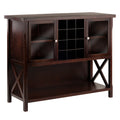 Ergode Xola Buffet Display Cabinet, Cappuccino