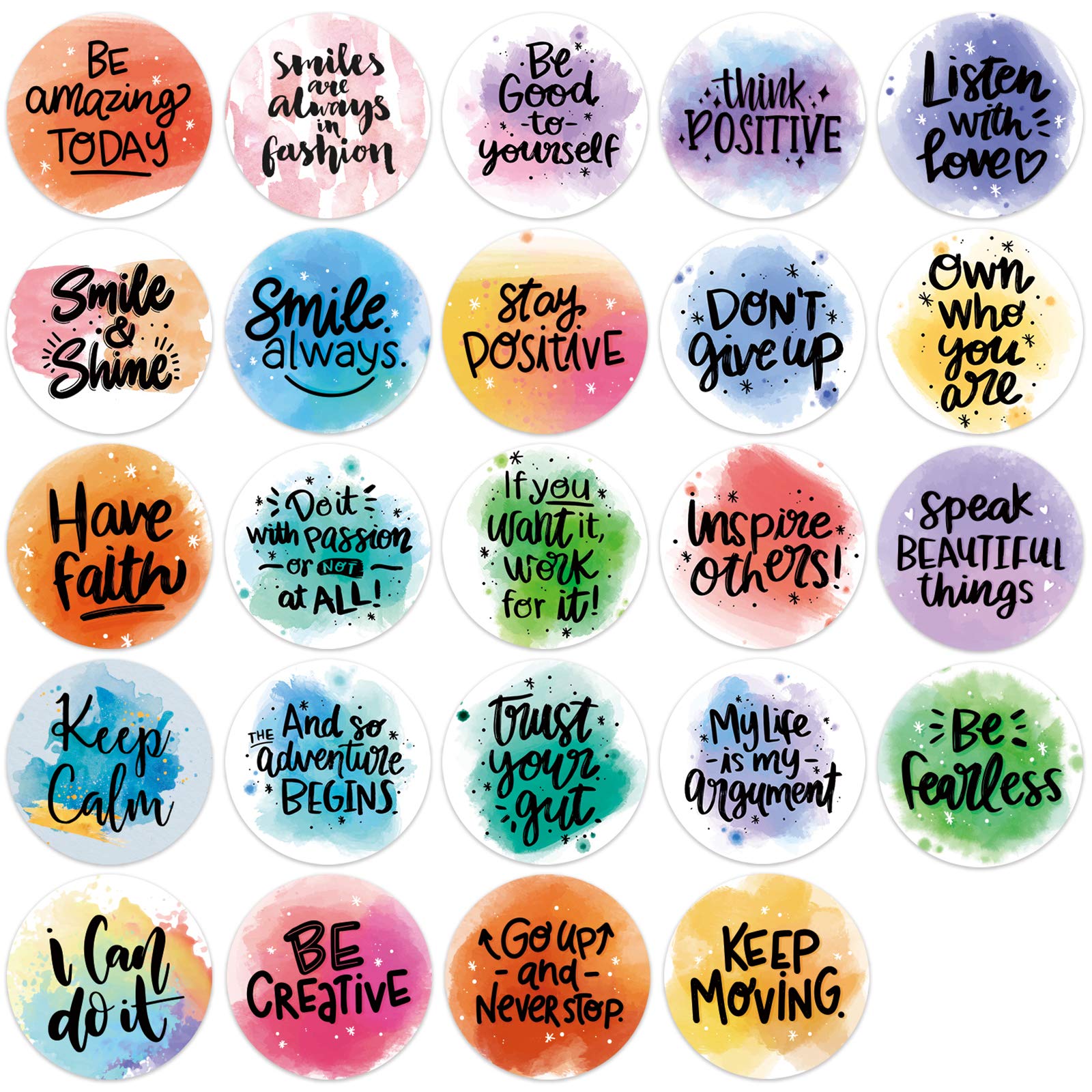 480 Counts Inspirational Quotes Words Stickers Inspiring Planner Stickers Encouraging Stickers Motivational Encouragement Sticke