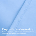 Ntbay 100% Brushed Microfiber Standard Pillow Shams Set Of 2, Super Soft And Cozy, Wrinkle, Fade, Stain Resistant 20X26 Inches Oxford Pillowcases, Sky Blue