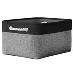 TheWarmHome Storage Basket for Organizing- 16x12x8 inch 1 Pack Fabric Storage Cubes, Bins for Organization for Shelves Organizer