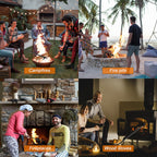 Bsbsbest Fire Poker For Fire Pit, 46 Inch Extra Long Portable Campfire Poker For Fireplace, Camping, Wood Stove, Outdoor And Ind
