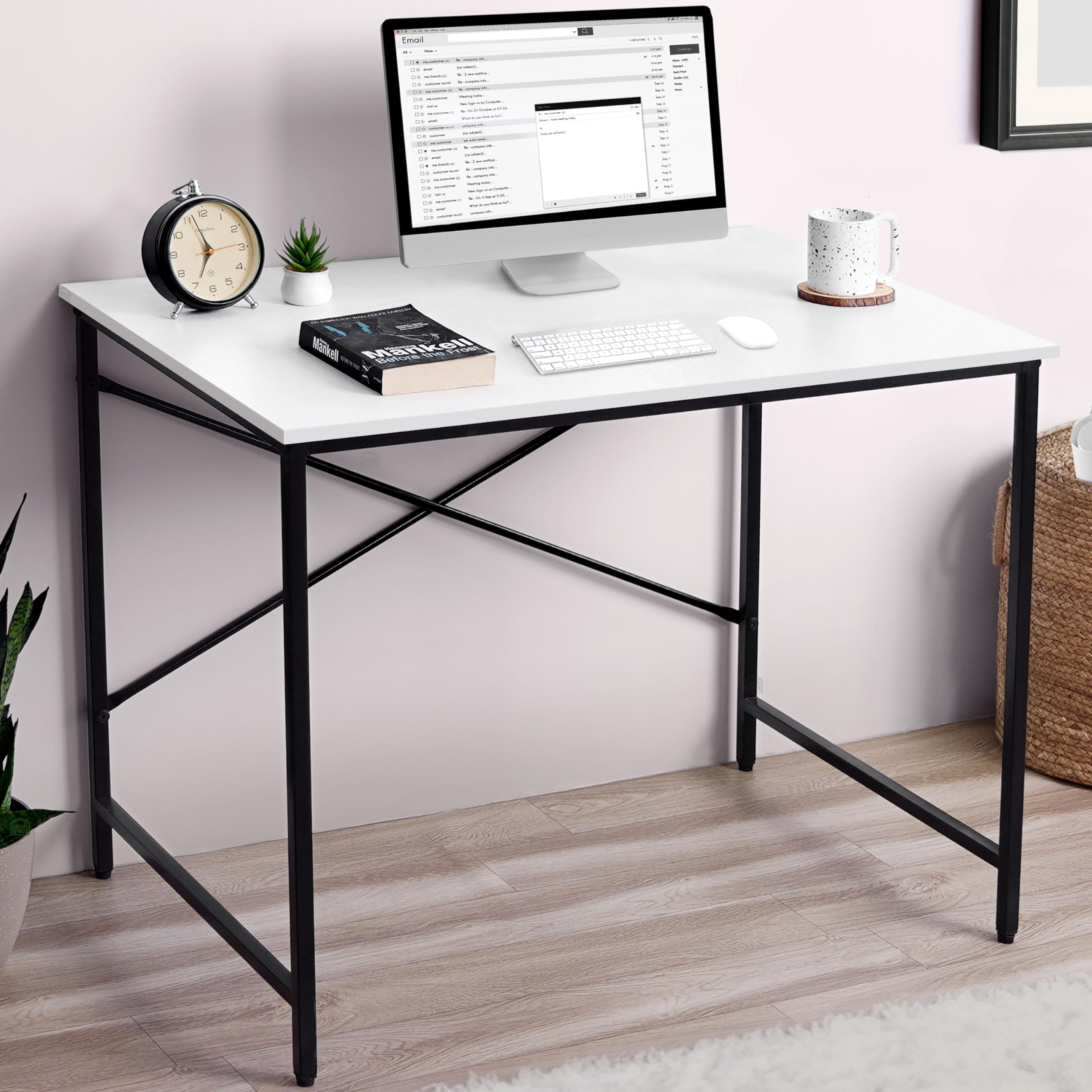 About Space Office Table  Study Table For Students, Adults Work Table For Home  Laptop, Desktop, Gaming, Computer Table With S
