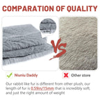 Niuniu Daddy Weighted Stuffed Animals For Anxiety, 3.3Lbs Weighted Cat Plushies Toy For Adults Kids, 20 Large Grey Stuffed Cat P