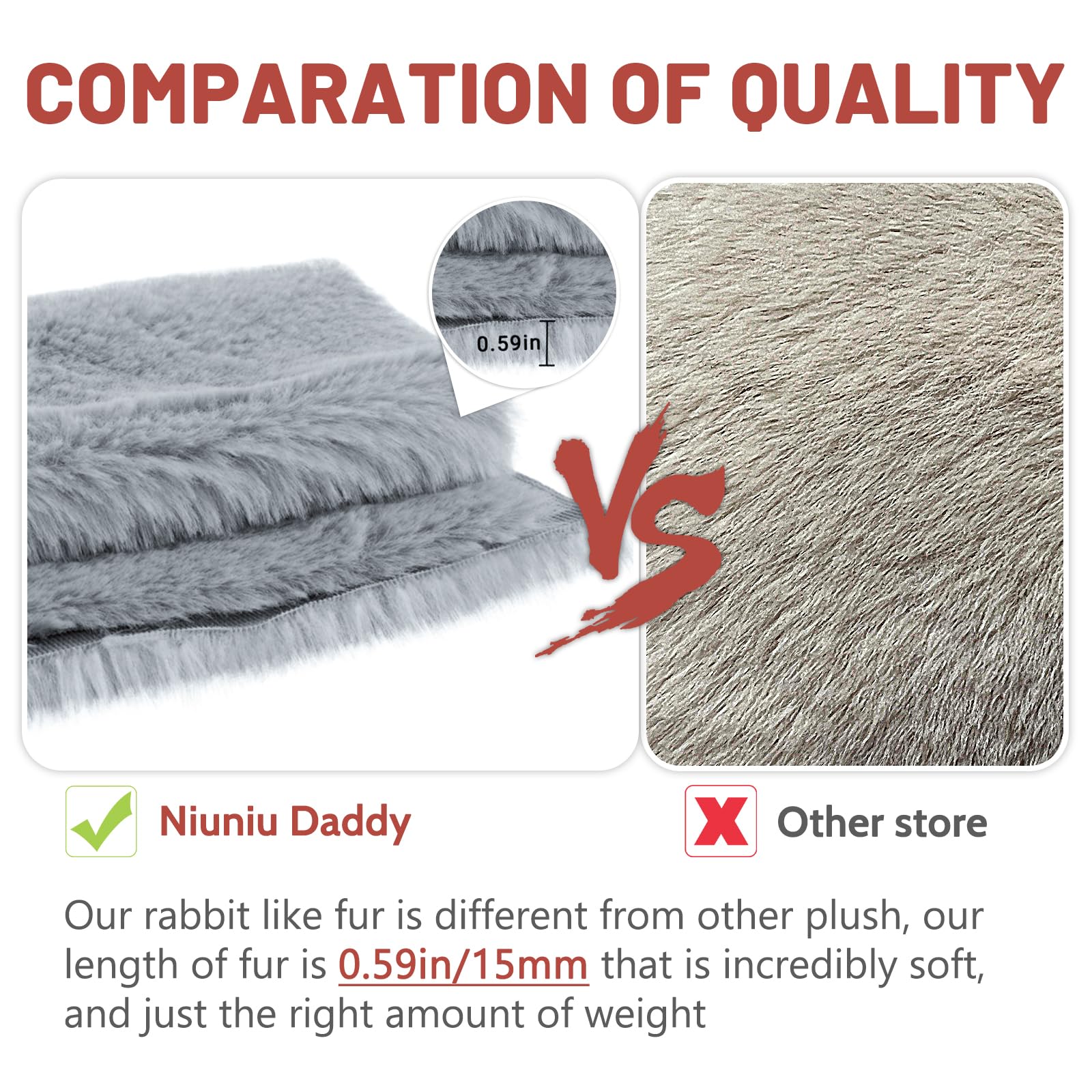 Niuniu Daddy Weighted Stuffed Animals For Anxiety, 3.3Lbs Weighted Cat Plushies Toy For Adults Kids, 20 Large Grey Stuffed Cat P
