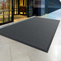 Amyracel Sturdy Front Door Mat Outside Entrance, 6' X 4' Absorbent Dirt Trapper Outdoor Mat, Non Slip Door Mat Indoor Entrance,