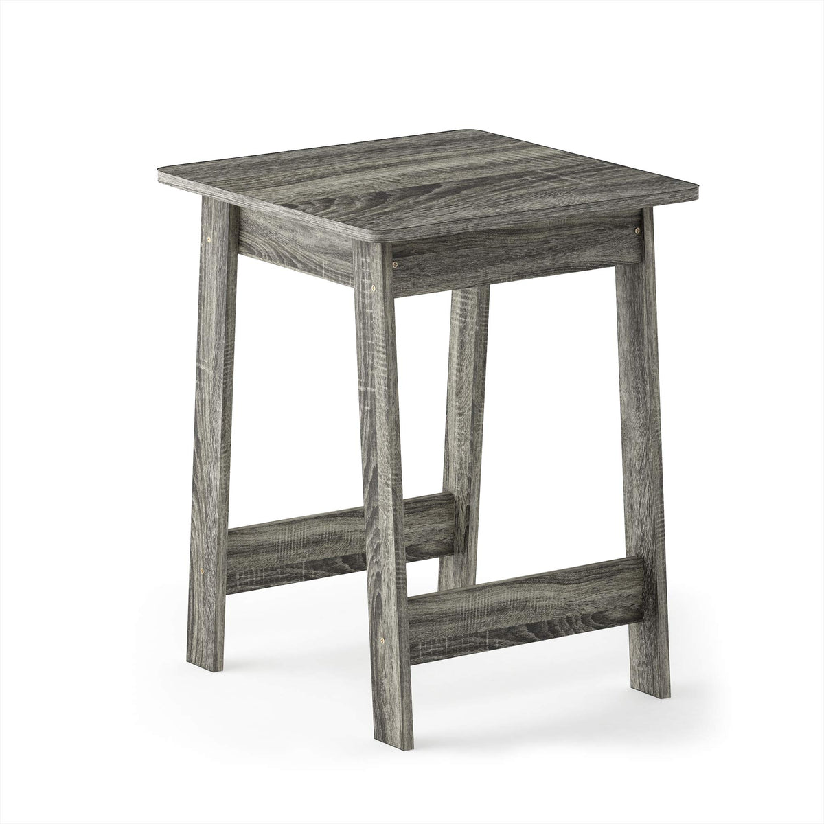 Furinno Beginning End Table, French Oak Grey