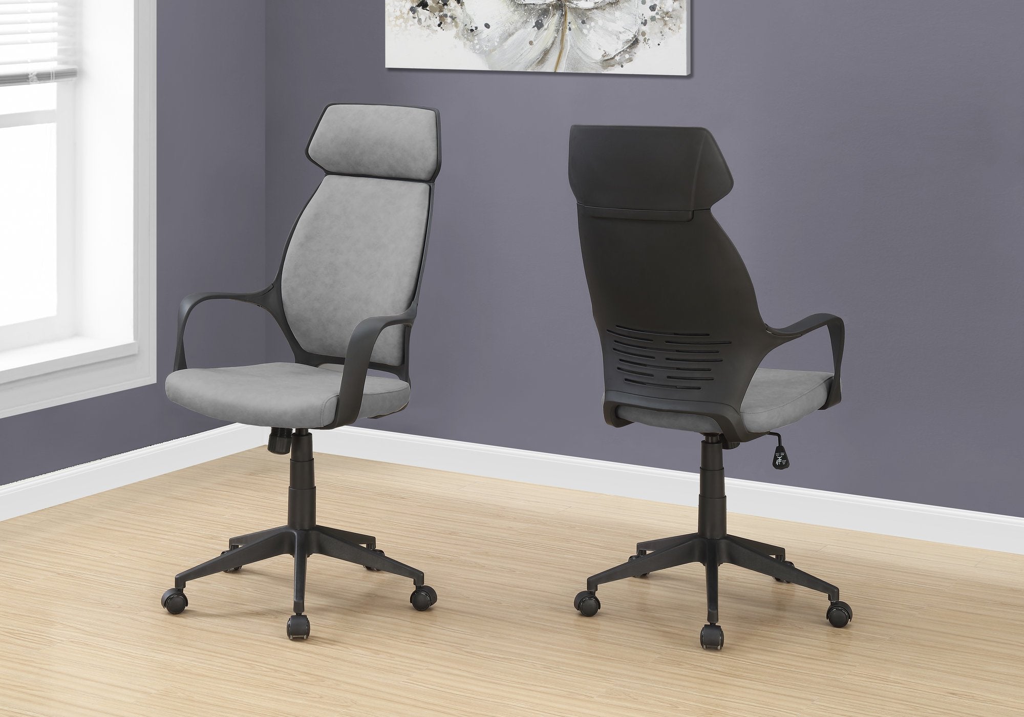 Monarch Specialties Office Chair, Grey